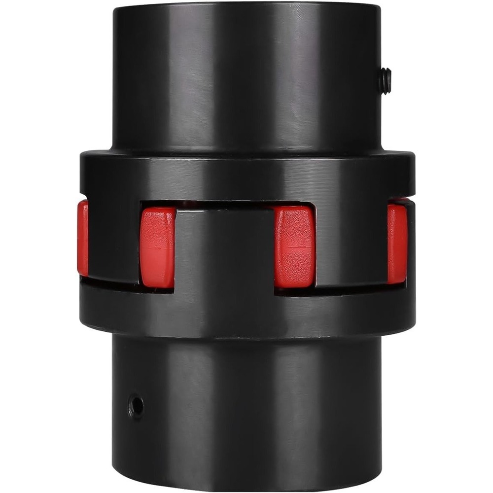 Sinoblu 45 Steel Flexible Jaw Shaft Coupling XL1 D40 L66 Bore 15-25mm Black